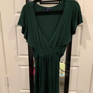 Green gap dress size L